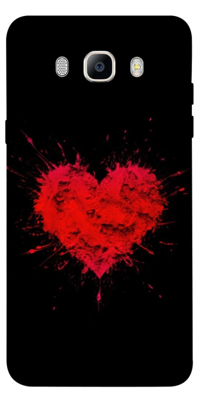 Чохол на Samsung J510F Galaxy J5 (2016) Splash heart фото 1 з 1