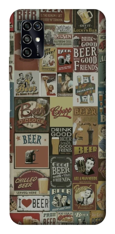 Чехол на ZTE Blade V2020 Smart Retro collage ver.1 фото 1 из 1