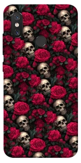 Чохол на Xiaomi Mi 8 Черепа та рози фото 1 з 1