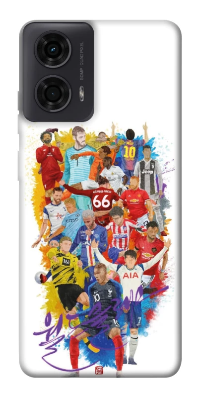 Чохол на Motorola Moto G24 Football Abstract v2 фото 1 з 1