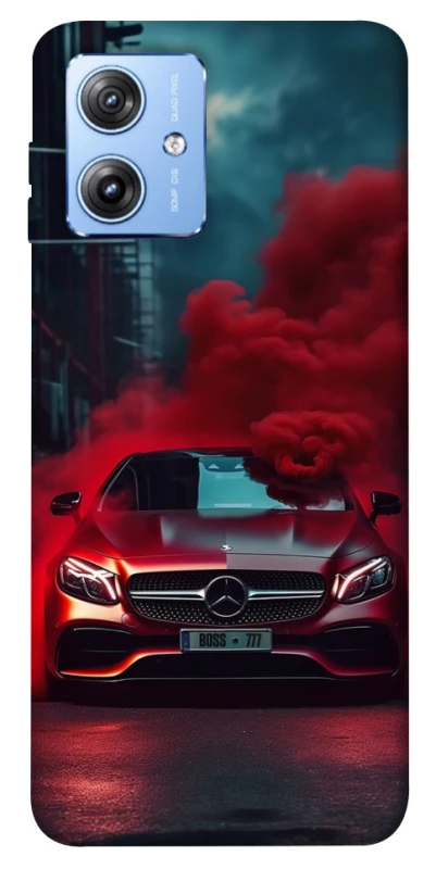 Чехол на Motorola Moto G84 Mercedes in smoke фото 1 из 1