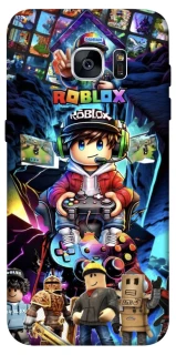 Чехол на Samsung G935F Galaxy S7 Edge Roblox collage ver.4 фото 1 из 1