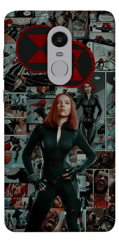 Чохол на Xiaomi Redmi Note 4X / Note 4 (Snapdragon) Black Widow фото 1 з 1