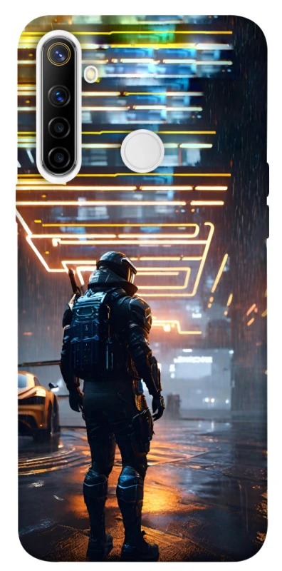 Чехол на Realme 6i Cyber character фото 1 из 1
