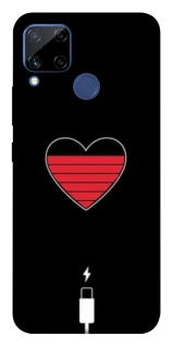 Чохол на Realme C15 Charge your heart фото 1 з 1