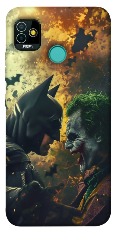 Чохол на TECNO POP 5 Batman and the Joker фото 1 з 1