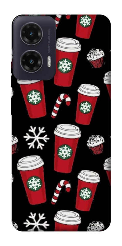 Чехол на Motorola Moto G35 Новогодний v40 фото 1 из 1