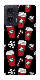 Чехол на Motorola Moto G35 Новогодний v40 фото 1 из 1