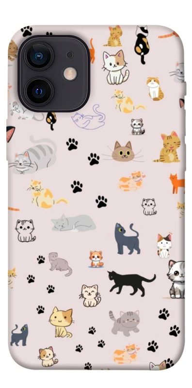 Чохол на Apple iPhone 12 mini (5.4") Cat style ver.1 фото 1 з 1