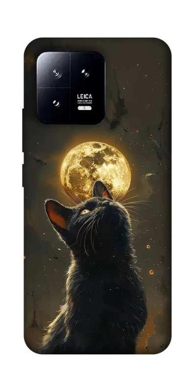 Чохол на Xiaomi 13 Кіт під місяцем v2 фото 1 з 1