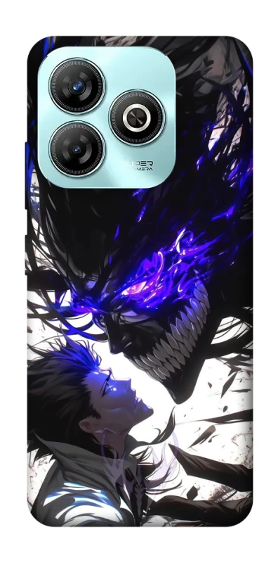 Чохол на ZTE Blade A75 4G Black soul anime фото 1 з 1