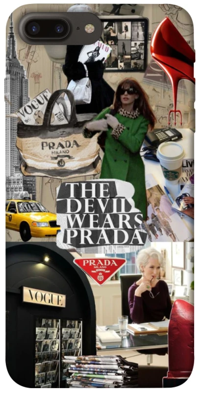 Чехол на Apple iPhone 7 plus / 8 plus Fashion collage ver.14 фото 1 из 1