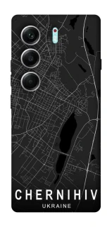 Чохол на Tecno Camon 40 Pro Chernihiv map фото 1 з 1