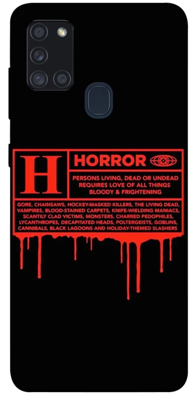 Чехол на Samsung Galaxy A21s Horror Halloween фото 1 из 1