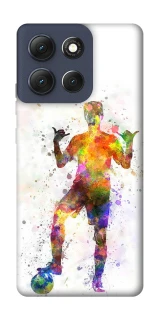 Чохол на Motorola Moto G86 Football Player v3 фото 1 з 1