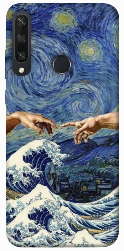 Чехол на Huawei Y6p Art collage ver.7 фото 1 из 1