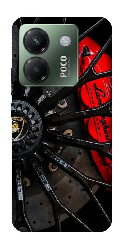 Чехол на Xiaomi Poco M7 pro 5G Wheel Lamborgini фото 1 из 1