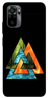 Чехол на Xiaomi Redmi Note 10 / Note 10s Валькнут v4 фото 1 из 1