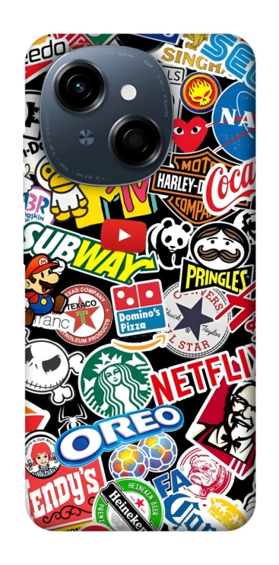 Чехол на TECNO Spark Go 1 brands фото 1 из 1