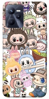 Чохол на Realme C35 All Labubus фото 1 з 1