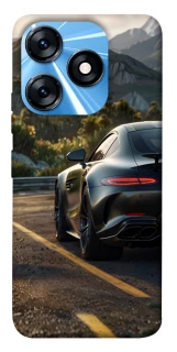 Чехол на TECNO Spark 10 Car in the mountains фото 1 из 1