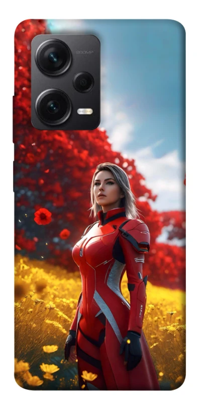 Чохол на Xiaomi Redmi Note 12 Pro 5G Cyber space girl ver.5 фото 1 з 1