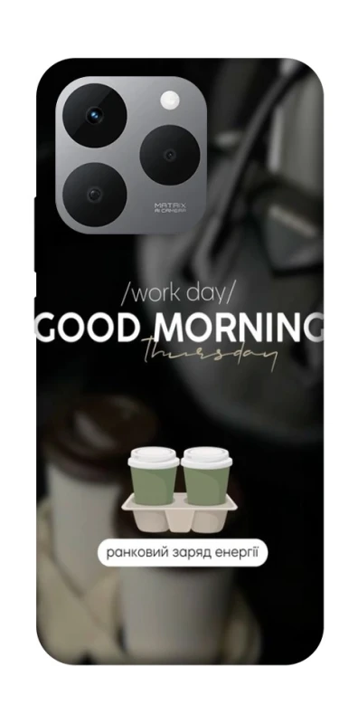 Чехол на Realme 15T Thursday coffee фото 1 из 1