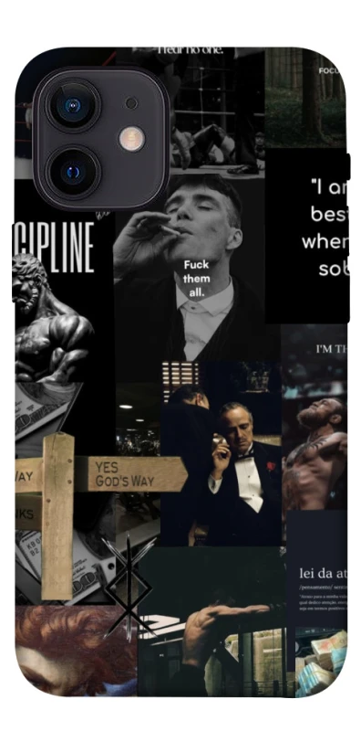 Чохол на Apple iPhone 12 mini (5.4") Men's style v2 фото 1 з 1