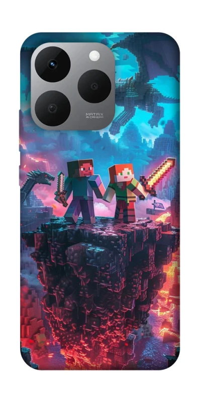 Чохол на Realme 15T Minecraft v3 фото 1 з 1