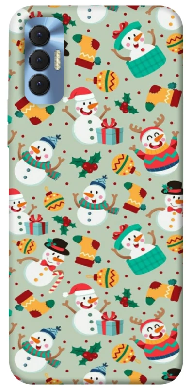 Чехол на TECNO Spark 8P Новогодний v2 фото 1 из 1