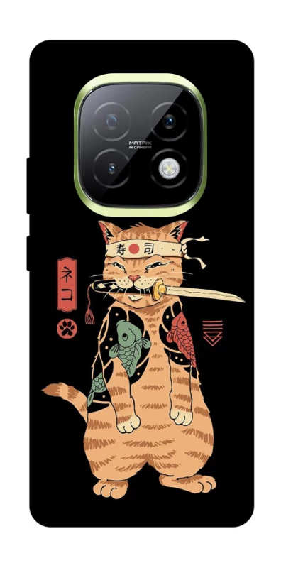 Чехол на Realme Narzo 70 Turbo Кот-самурай фото 1 из 1