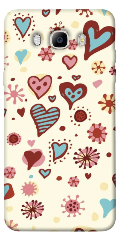 Чохол на Samsung J510F Galaxy J5 (2016) Pretty hearts фото 1 з 1