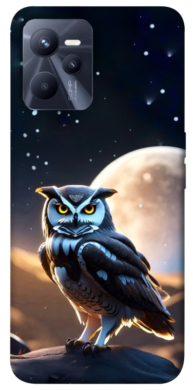 Чехол на Realme C35 Cyber ​​owl фото 1 из 1