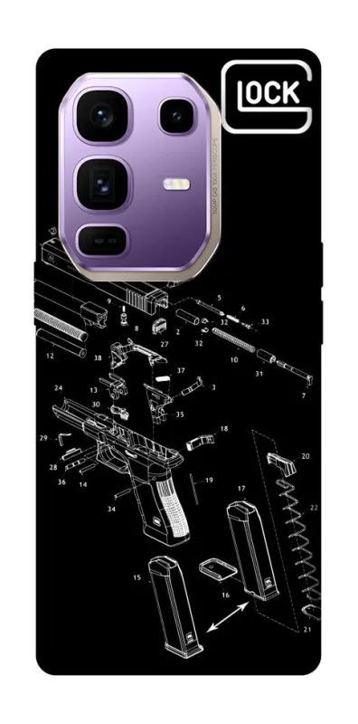 Чохол на Infinix Note 50 Pro+ LOCK фото 1 з 1