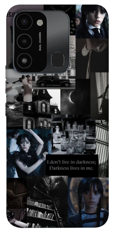 Чехол на TECNO Spark 8C Wednesday Collage ver.3 фото 1 из 1