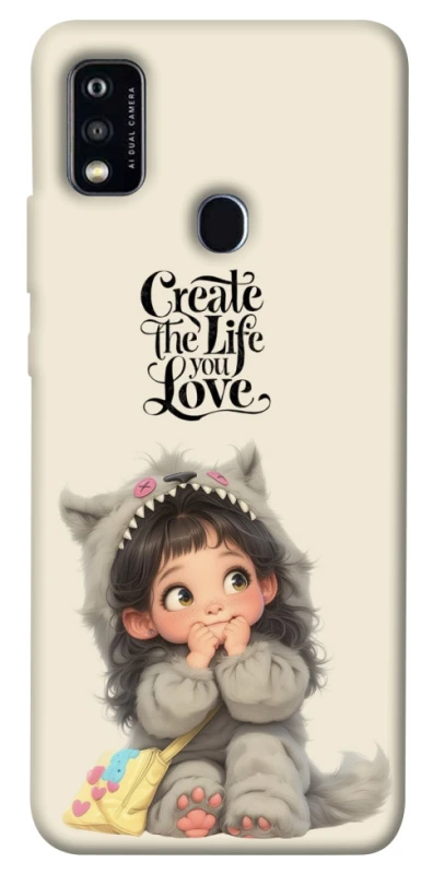 Чохол на ZTE Blade A51 Create the life you love фото 1 з 1