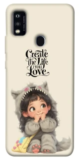 Чохол на ZTE Blade A51 Create the life you love фото 1 з 1