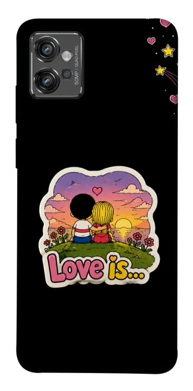 Чехол на Motorola Moto G32 Love is ver.5 фото 1 из 1