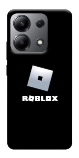 Чехол на Xiaomi Redmi Note 13 4G Roblox logo black фото 1 из 1