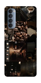 Чохол на Oppo Reno 4 Pro Coffee collage ver.1 фото 1 з 1