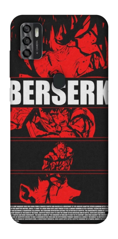 Чохол на ZTE Blade A7s (2020) Berserk poster фото 1 з 1