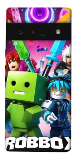 Чохол на Google Pixel 6 Pro Roblox gaming heroes фото 1 з 1
