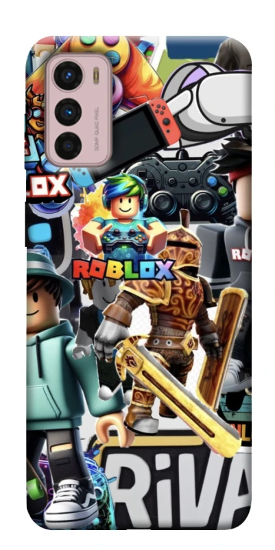 Чохол на Motorola Moto G42 Roblox collage ver.1 фото 1 з 1