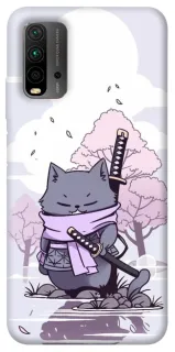 Чохол на Xiaomi Redmi 9T Samurai cat фото 1 з 1
