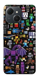 Чохол на TECNO Spark 40C Minecraft v5 фото 1 з 1