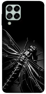 Чехол на Samsung Galaxy M53 5G Black dragonfly фото 1 из 1