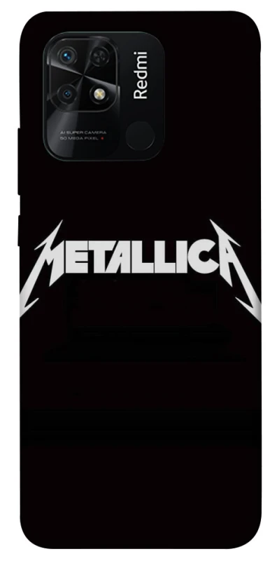 Чехол на Xiaomi Redmi 10C Metallica logo фото 1 Чехол на Xiaomi Redmi 10C Metallica logo фото 1 из 1