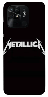 Чехол на Xiaomi Redmi 10C Metallica logo фото 1 Чехол на Xiaomi Redmi 10C Metallica logo фото 1 из 1