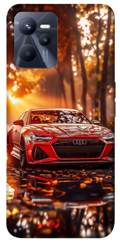 Чехол на Realme C35 Audi at sunset фото 1 из 1