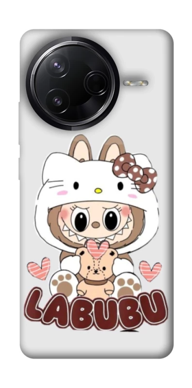 Чохол на Infinix Note 50 Pro Hello Kitty Labubu фото 1 з 1